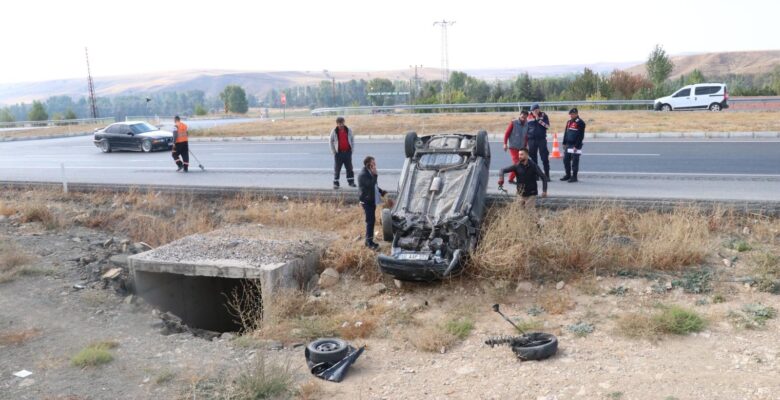 Yozgat’ta trafik kazası :4 yaralı