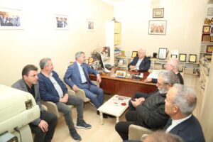 Yozgat Valisi Mehmet Ali Özkan, Yozgat Gazeteciler Cemiyeti yönetimini  ziyaretinde