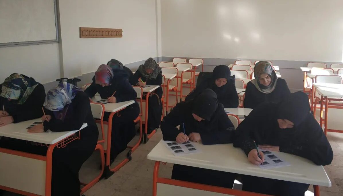 Yerköy  Şehit Sedat Nezih Özok Kız Meslek Lisesinde devam eden