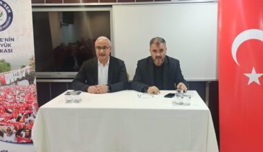 Eğitim Bir Sen Yozgat Şube Başkanı Şerefli, Yerköy İlçe Temsilcileri ile Bir Araya Geldi