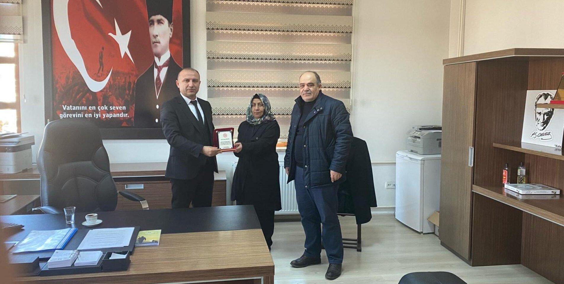 İlçe Milli Eğitim Müdürü Necmettin Sağlam, 36 yıla yakın bir