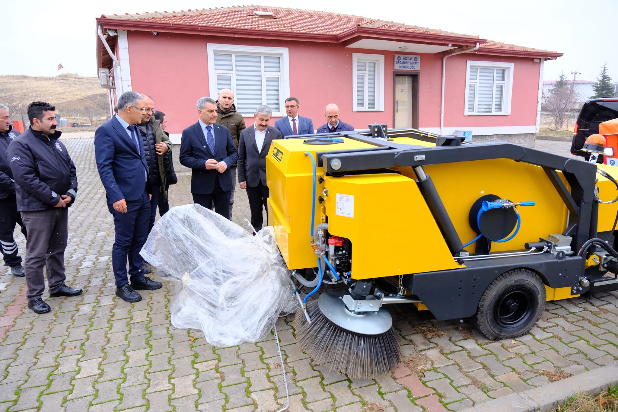 Yerköy ilçemiz sınırları içerisinde yer alan Organize Sanayi Bölgesi’nde kış