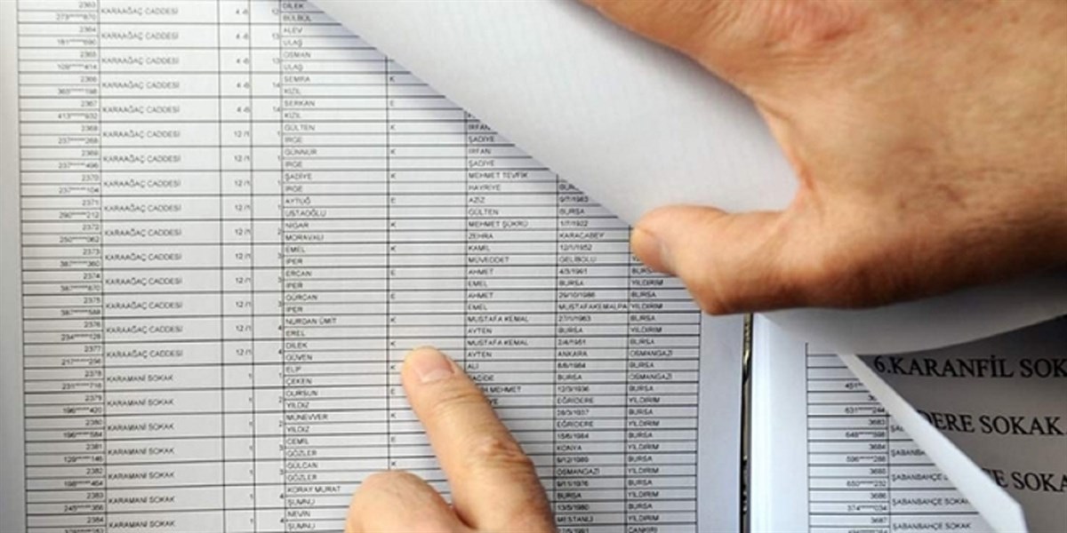 31 Mart 2024 tarihinde yapılacak yerel seçimlere yönelik seçmen listeleri