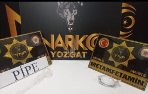 Yozgat İl Emniyet Müdürlüğü Narkotik Suçlarla Mücadele Şubesi ekipleri, il