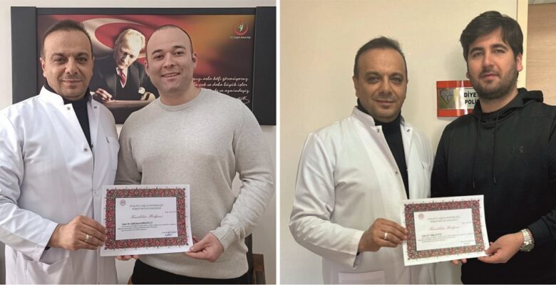 Yerköy Devlet Hastanesi Başhekimi, Acil Servis Hekimlerine Teşekkür Belgesi