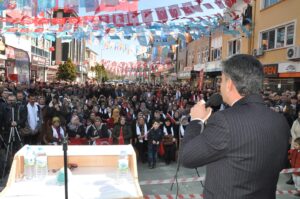 Yerköy’de coşkulu bir katılımla İYİ Parti Yerköy Seçim İrtibat Bürosu’nun