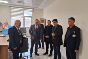 Yerköy İlçe Kaymakamı Muharrem Coşgun, yapımı tamamlanan 100 yataklı yeni