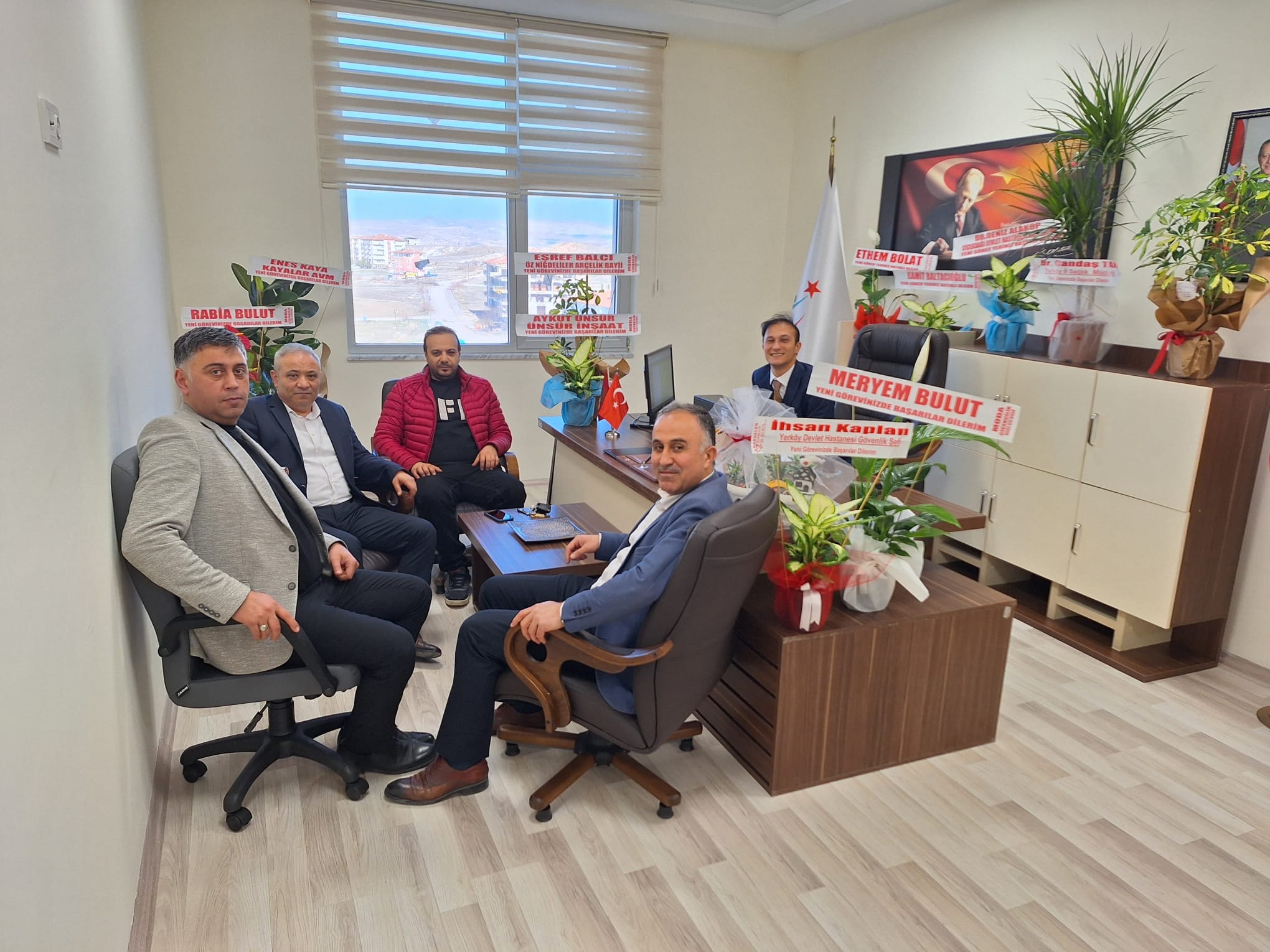 Yerköy Hastanesi Başhekim Yardımcılığı görevine atanan Dt. Furkan Bulut’a, Hastane