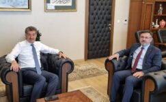 Başkan Arslan, Hazine ve Maliye Bakan Yardımcısını ziyaret etti