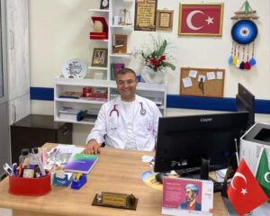 Yerköy Devlet Hastanesi Dahiliye Uzmanı Uzm. Dr. Adem Kara, Sahra