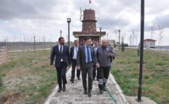 Başkan Arslan, Kale Çamlık mesire alanını inceledi