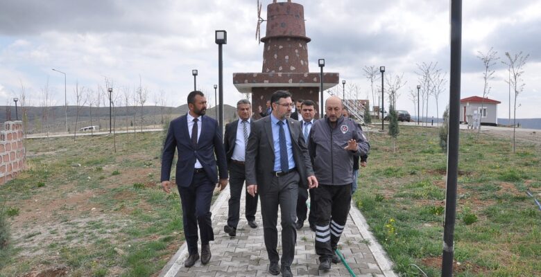 Başkan Arslan, Kale Çamlık mesire alanını inceledi