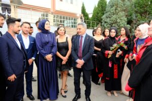 Yozgat Valisi Özkan, Yerköy Adalet Meslek Yüksekokulu Mezunlarını Tebrik Etti