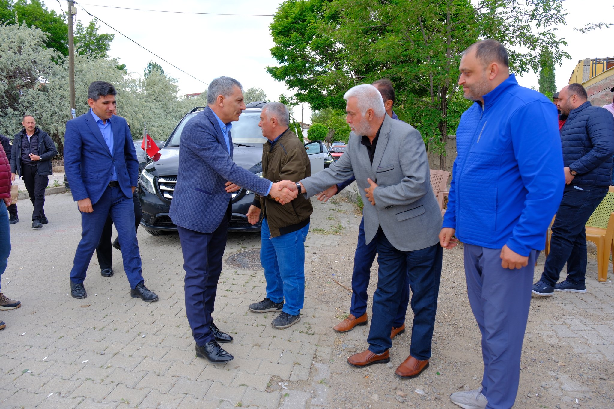 Yozgat Valisi Mehmet Ali Özkan ve Heyeti, Polis Memuru Serbülent