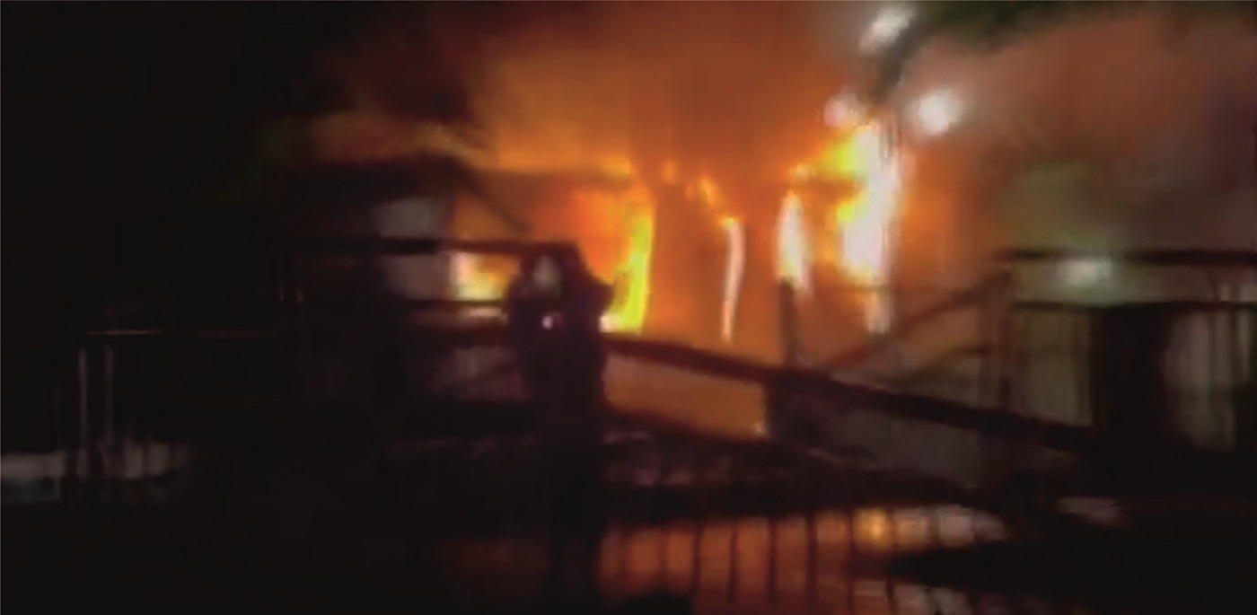 Ankara’nın Sincan ilçesinde bulunan bir lunaparkta çıkan yangın, kısa devre