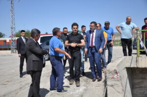 DSİ 12. Bölge Müdürü Rahmi Şahin’den Belediye Başkanına Ziyaret Devlet