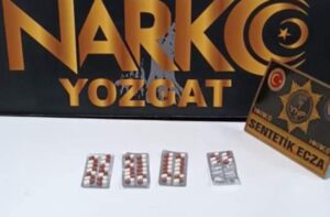 Yozgat İl Emniyet Müdürlüğü Narkotik Suçlarla Mücadele Şube Müdürlüğü ekipleri,