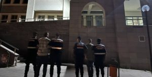 İl Jandarma komutanlığı, 25 Temmuz 2024 tarihinde aranan şahısların yakalanmasına