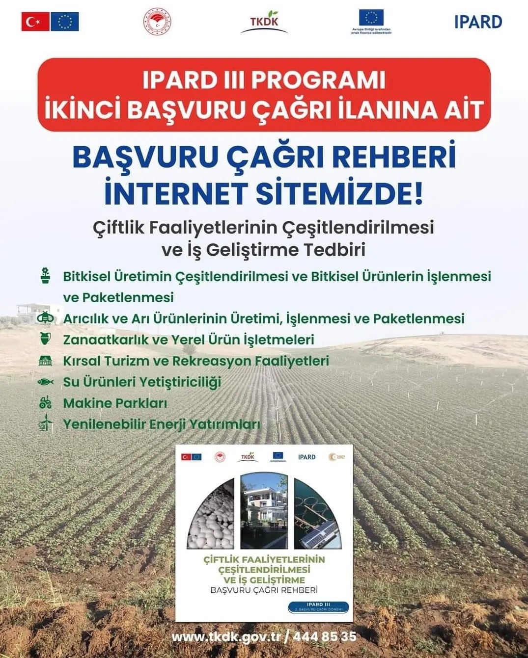 Yerköy İlçe Tarım ve Orman Müdürlüğü, sosyal medya hesabından yaptığı