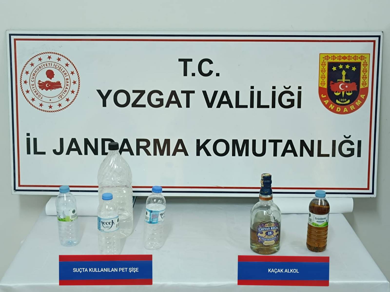 Yozgat İl Jandarma Komutanlığı, kaçakçılığı önlemeye yönelik yürüttüğü çalışmalar kapsamında