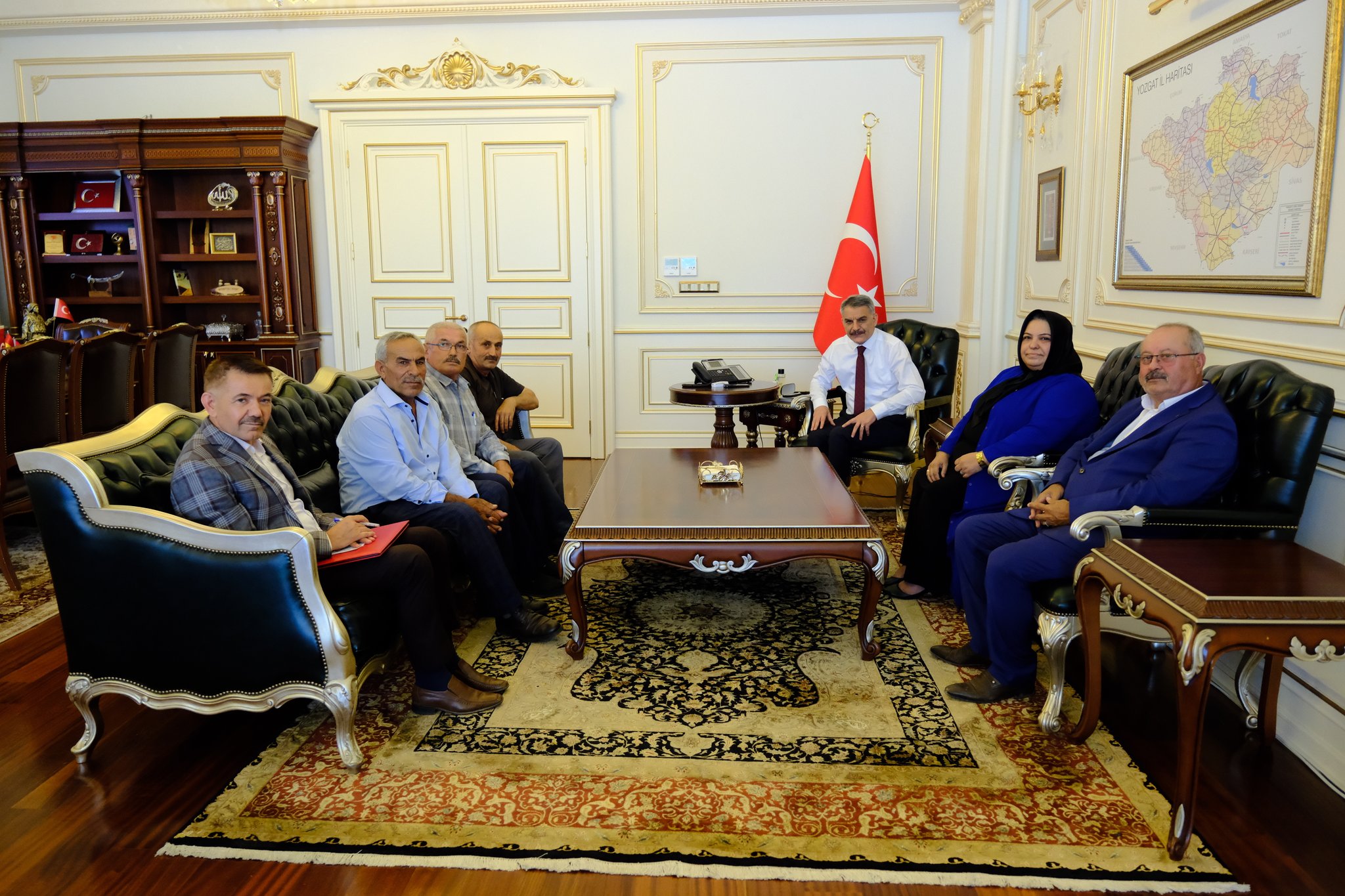 Yozgat Valisi Mehmet Ali Özkan, Sorgun ilçesine bağlı Taşpınar Köyü