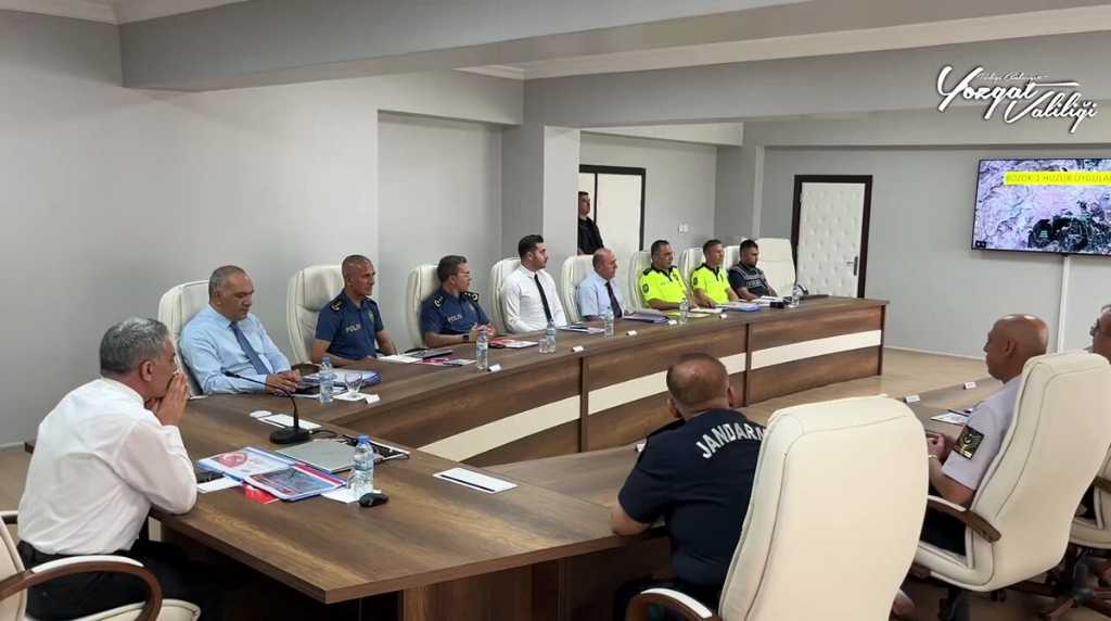 Yozgat Valisi Mehmet Ali Özkan başkanlığında düzenlenen Bozok-1 Huzur Uygulaması