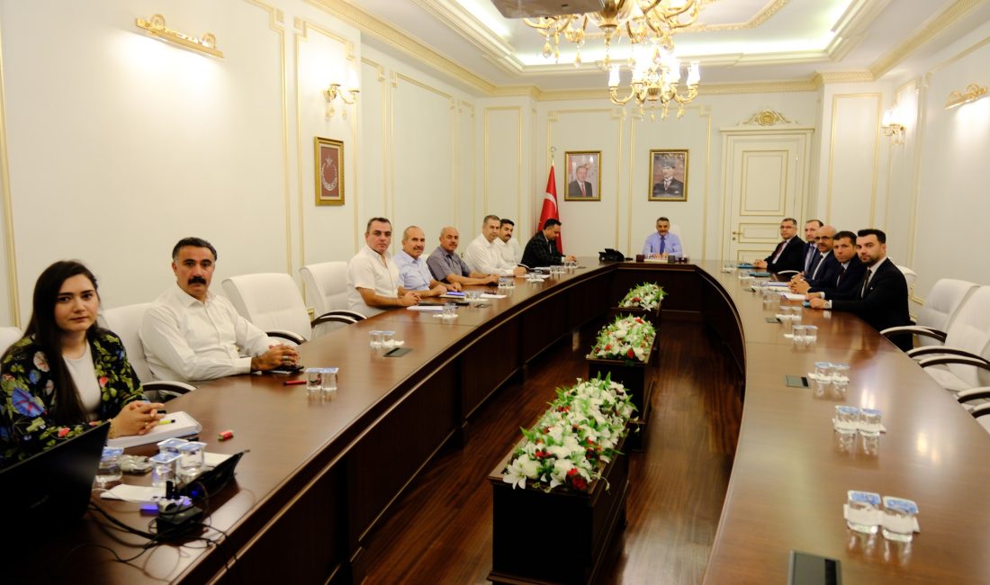 Yozgat’ta eğitim altyapısının güçlendirilmesi ve yeni eğitim projeleri için Vali