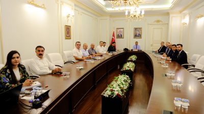 Yozgat’ta eğitim altyapısının güçlendirilmesi ve yeni eğitim projeleri için Vali