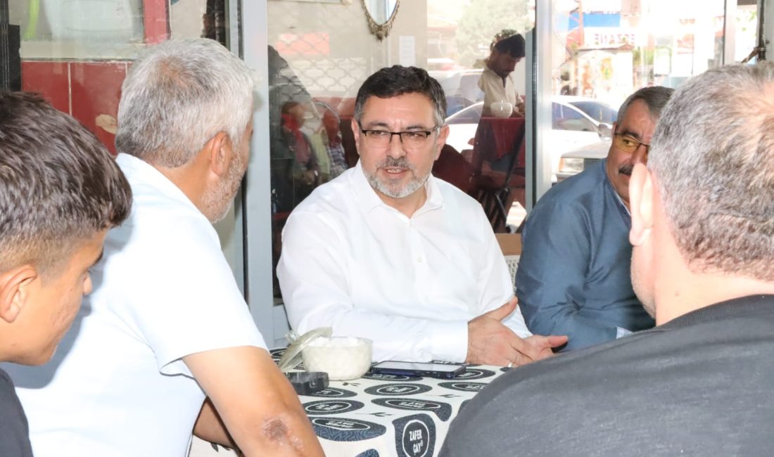 Başkan Fatih Arslan, Esnaf ve ilçe halkıyla bir araya geliyor.