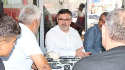 Başkan Fatih Arslan, Esnaf ve ilçe halkıyla bir araya geliyor.