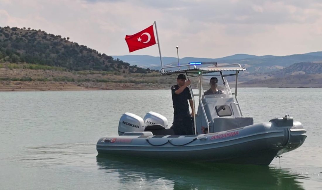 Çekerek Süreyya Bey Barajı’nda Jandarma Bot Timi göreve başladı Yozgat İl Jandarma Komutanlığı Çekerek Süreyya Bey Barajı'nda Bot Timi
