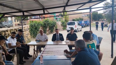 Çiçekdağı Kaymakamı Burak Dilaver Yampal, Kurum Amirleriyle Birlikte Boğazevci Köyü'nde