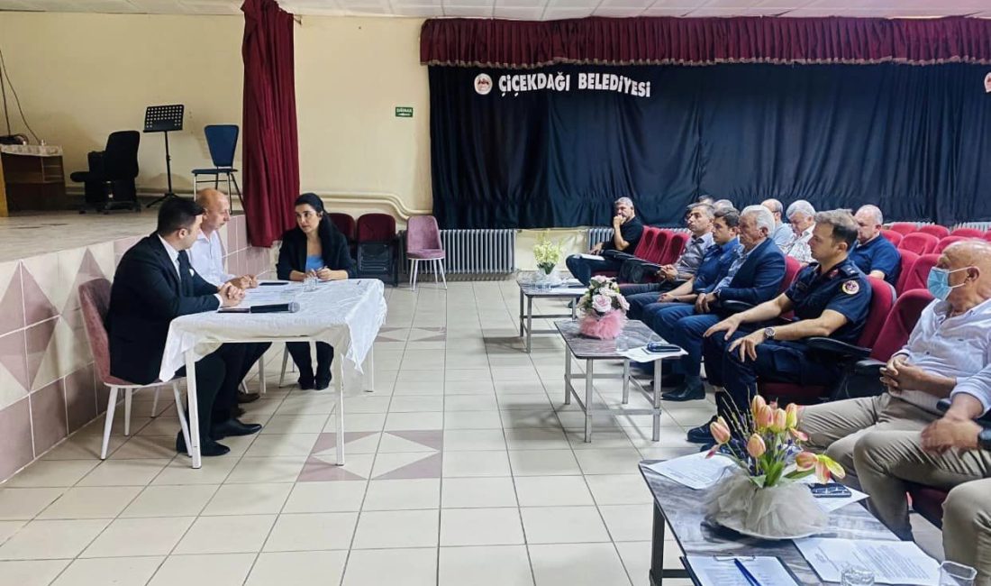 Çiçekdağı'nda hayat boyu öğrenme için önemli adım: Kaymakam Burak Dilaver