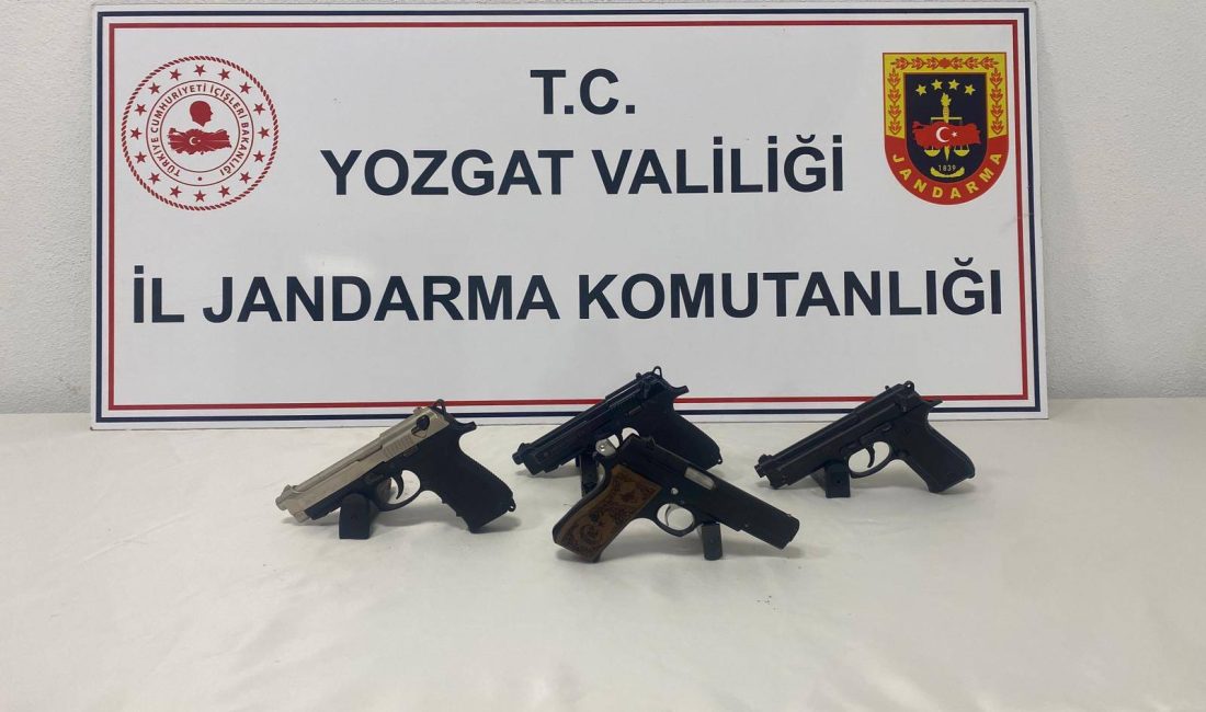 Yozgat'ta Düğünlerde Silahla Havaya Ateş Açan Üç Şüpheli Yakalandı: Ruhsatsız