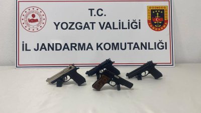 Yozgat'ta Düğünlerde Silahla Havaya Ateş Açan Üç Şüpheli Yakalandı: Ruhsatsız