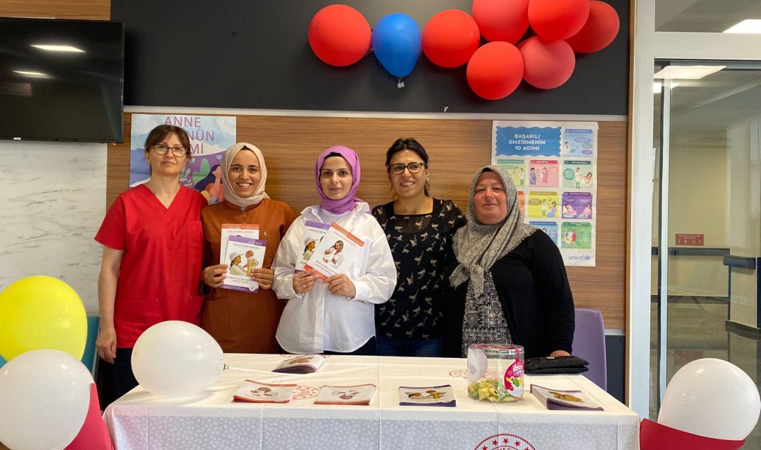 Yerköy Devlet Hastanesi, Dünya Emzirme Haftası Kapsamında Emzirme Bilincini Artırmak