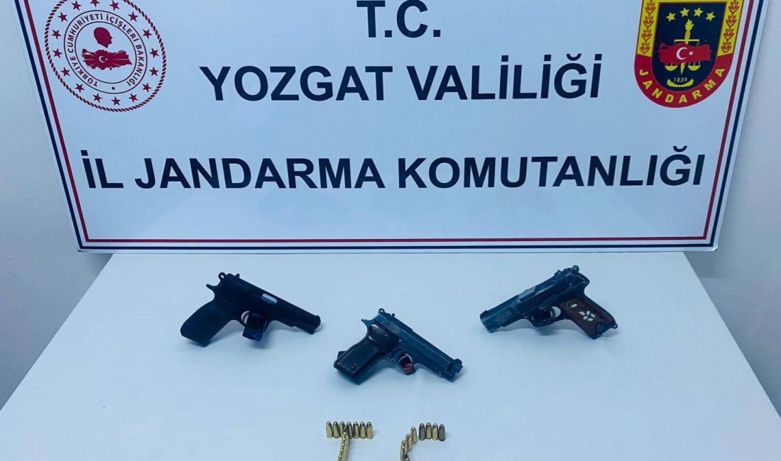 Yozgat’ta Düğünlerde Havaya Ateş Açan Üç Kişi Yakalandı: 3 Tabanca