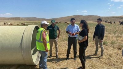 Yerköy Kaymakamı Muharrem Coşgun, Arifeoğlu ve Göçerli köylerinde incelemelerde bulundu.