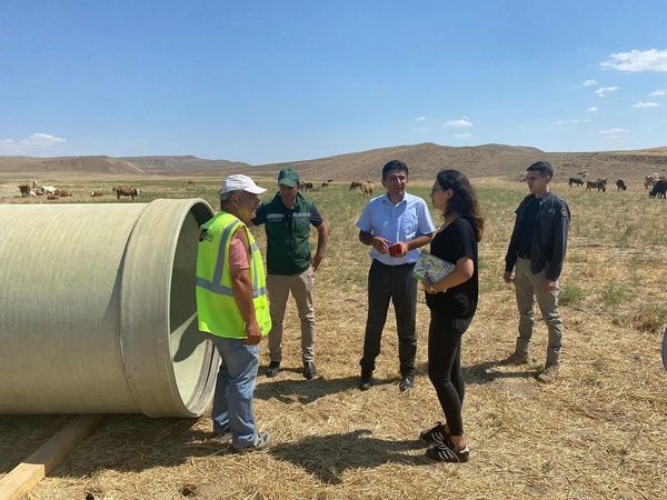 Yerköy Kaymakamı Muharrem Coşgun, Arifeoğlu ve Göçerli köylerinde incelemelerde bulundu.