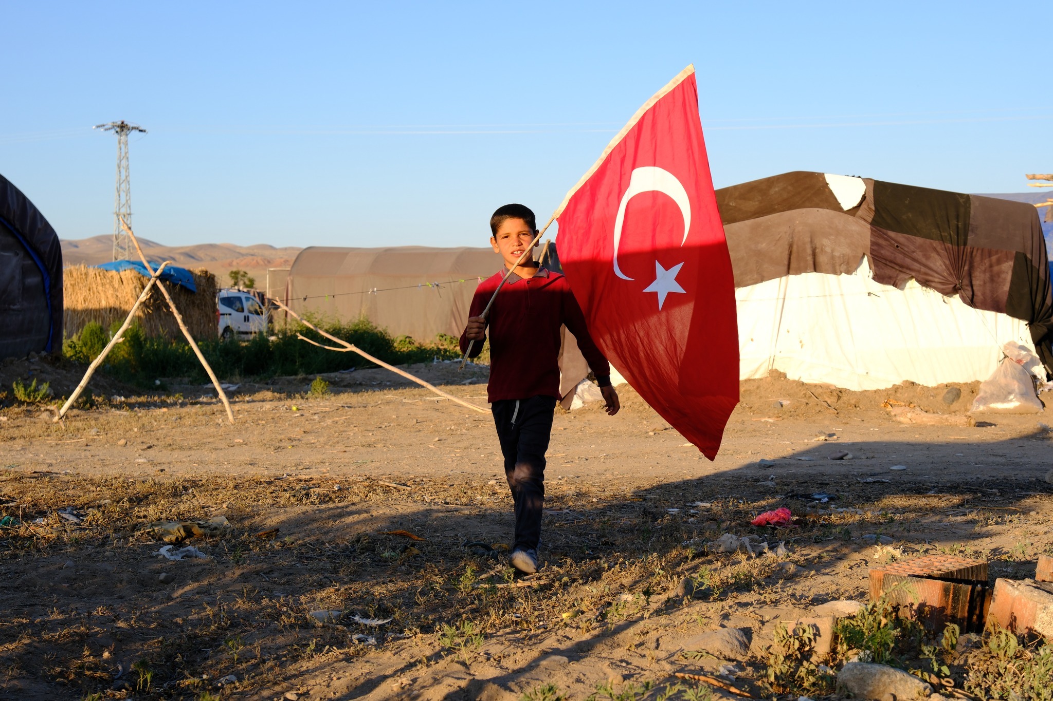 Yerköy ilçemizde, mevsimlik tarım işçilerinin çocuklarına yüzleri güldüren etkinlik, sinema,