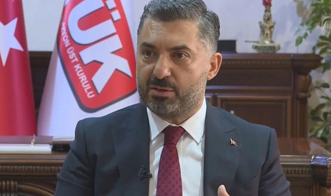 RTÜK Başkanı Ebubekir Şahin: “Sosyal medyadaki sokak röportajları ve vatandaş