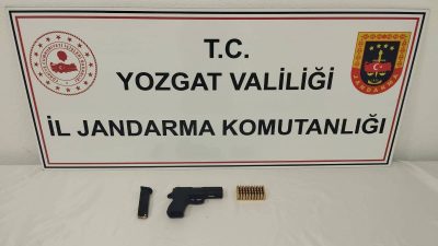 Yozgat İl Jandarma'dan Ruhsatsız Silah Operasyonu: Akdağmadeni'nde 1 Şüpheli Gözaltına