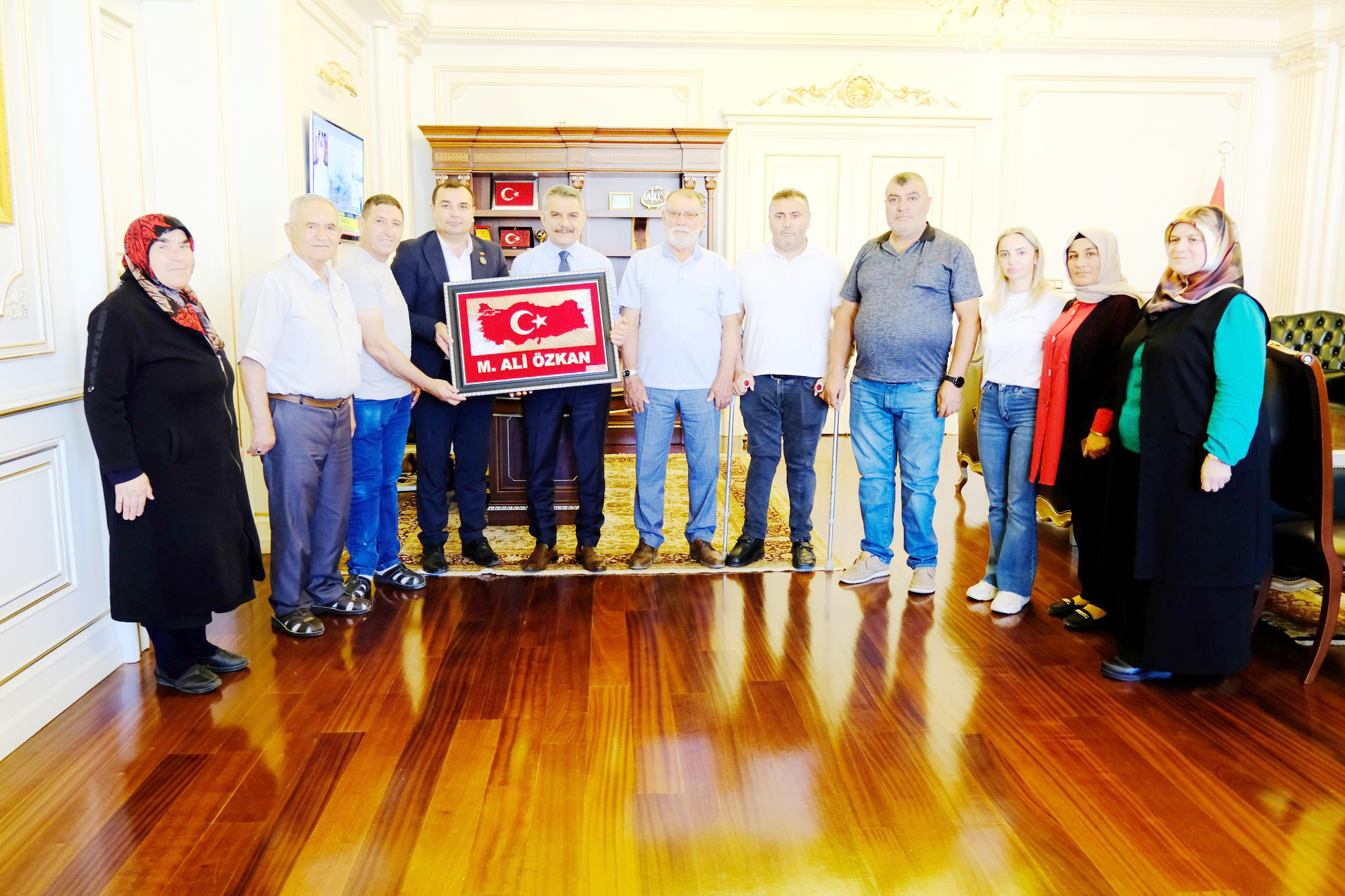 Yozgat Valisi Mehmet Ali Özkan, Yozgat Şehit Aileleri ve Gaziler