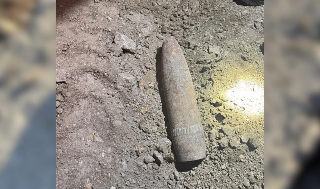 Tarlanın ortasında bulunan patlamamış mermi herkesi şaşırttı Yozgat’ın Sorgun İlçesinde Tarlada Patlamamış Top Mermisi Bulundu: Güvenlik Ekipleri