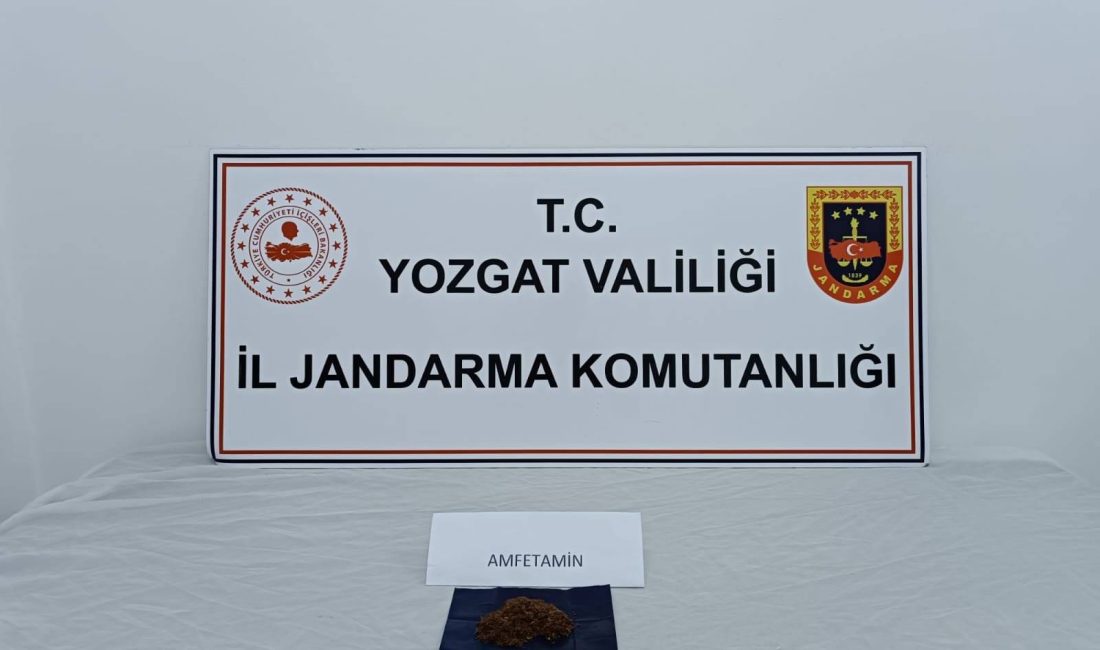 Yozgat İl Jandarma Komutanlığı’nın Boğazlıyan’daki Uyuşturucu Operasyonunda Şüpheli B.T. Yakalandı