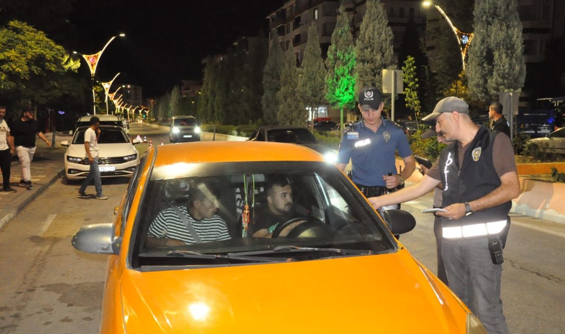 Yerköy ilçemizde güvenlik ve huzuru sağlamak amacıyla yapılan yoğun denetimlerde