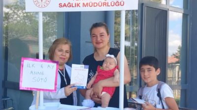 Yerköy İlçe Sağlık Müdürlüğü, Emzirme Haftası Kapsamında Anne Sütü ve
