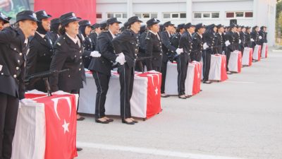 Yozgat POMEM’de 30. Dönem Mezuniyet Coşkusu: 276 kadın polis yemin