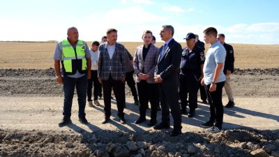 Vali Mehmet Ali Özkan, Saraykent Altınsu Köyü Yolu Asfalt Projesini