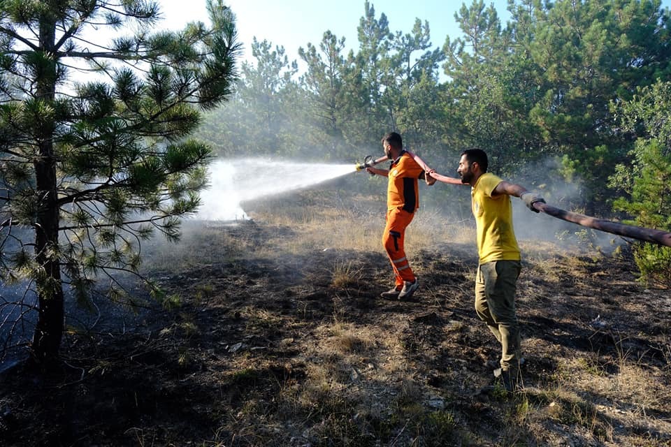 Yozgat'ın Çekerek İlçesinde Orman Yangını 5 Saatlik Yoğun Çabaların Ardından